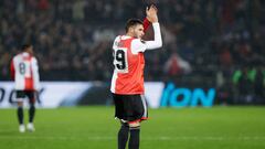 Santiago Giménez, el héroe del Feyenoord en la Europa League