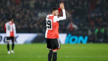 Santiago Giménez, el héroe del Feyenoord en la Europa League