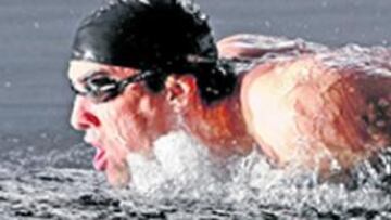 <b>EL DELFÍN NADA DE NUEVO. </b>Michael Phelps, el mejor nadador de la historia, en una prueba de braza.