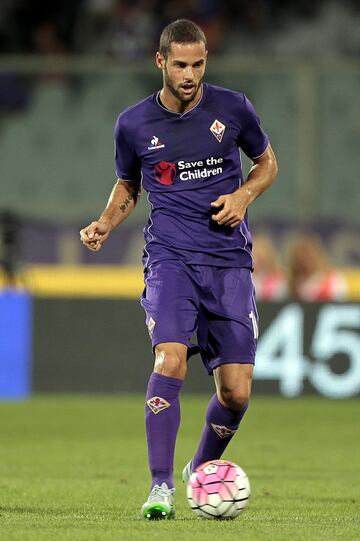 El centrocampista madrileño volvió a dejar dinero para el Atlético de Madrid cuando fichó por la Fiorentina en la temporada 2015-16.