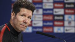 Simeone: "¿Griezmann? Ha crecido, es su mejor momento"