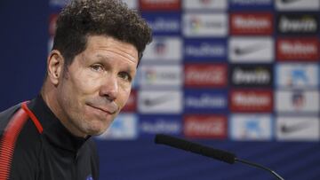 Simeone: "¿Griezmann? Ha crecido, es su mejor momento"