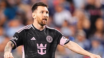 Lionel Messi y Diego Gómez  en el equipo de la jornada de la MLS