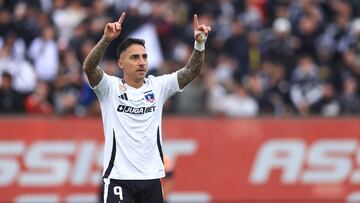 Futbol, Colo Colo vs Huachipato
Fecha 18, Liga de Primera 2025
El jugador de Colo Colo Javier Correa, centro, celebra su gol durante un partido de primera division contra Huachipato disputado en el estadio Monumental en Santiago, Chile.
03/08/2025
Felipe Zanca/Photosport
Football, Colo Colo vs Huachipato
18th turn, First Division League 2025
Colo Colo player Javier Correa, center, celebrates his goal during a first division match against Huachipato at the Monumental stadium in Santiago, Chile.
03/08/2025
Felipe Zanca/Photosport