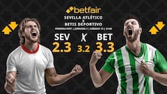 Sevilla Atlético vs. Betis Deportivo: horario, dónde ver, pronósticos y clasificación