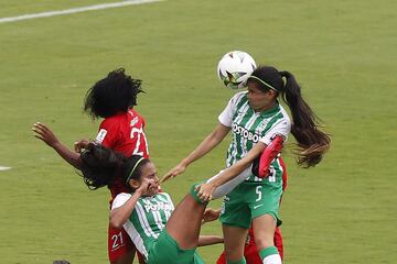 Nacional logró el triunfo en la Liga BetPlay Femenina ante Cortuluá en su primer partido en el Atanasio Girardot. 