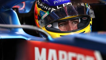 Fernando Alonso (Alpine). Austin, Estados Unidos. F1 2021.