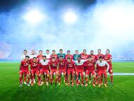 Toluca team group during the final first leg match between Tigres UANL and Toluca, as part of the Liga BBVA MX, Torneo Apertura 2025 at Universitario Stadium, on December 11, 2025 in Monterrey, Nuevo Leon, Mexico.