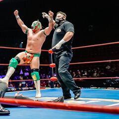 Gran Guerrero, contra Volador Jr. por la Copa Independencia