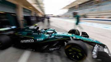 Formula One F1 - Pre Season Testing - Bahrain International Circuit, Sakhir, Bahrain - February 28, 2025 Aston Martin's Fernando Alonso during testing REUTERS/Hamad I Mohammed