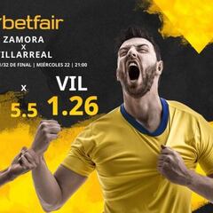 Zamora CF vs. Villarreal CF: horario, TV, estadísticas y pronósticos