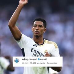 Haaland también alucina con Bellingham: “Irreal”