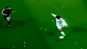 El inolvidable triplete de Iv¨¢n Zamorano al Barcelona
