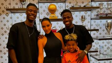 El gesto de Vinícius a Kim Kardashian que se ha hecho viral