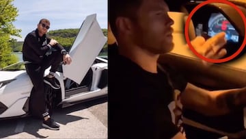 Canelo se graba poniendo su Lamborghini a 300km/h por Mónaco