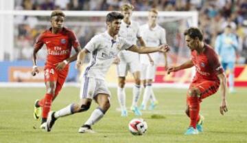 Half-time substitute Marco Asensio stood out for Real.
