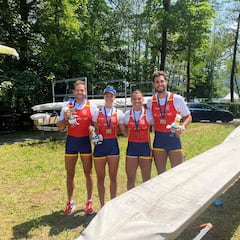 España defiende su sitio en Europa: dos bronces en Eslovenia