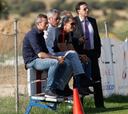 Miguel Ángel Gil Marín se reunió ayer con el Cholo Simeone