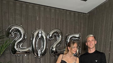 Con las uvas, mensaje ‘blaugrana’ de Olmo: “Es hora de 2025″