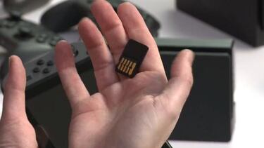 Así son las tarjetas de Nintendo Switch