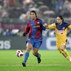 El día que el Barcelona de Ronaldinho goleó al América en el Mundial de Clubes