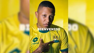 Así fue presentado tras su salida del Medellín.