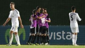 Un penalti polémico le quita dos puntos al Real Madrid Castilla