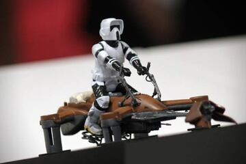 La speeder bike de los imperiales