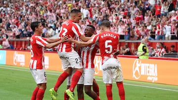 Foto: © DAMIÁN ARIENZA 20 AGOSTO 2023 GIJÓN, FUTBOL, SPORTING-MIRANDÉS, PRIMERA PARTE Y GOL DE JUAN