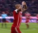 Arturo Vidal marcó con esta buena maniobra ante el Hannover