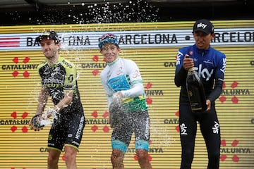 El ciclista colombiano se quedó con la edición 99 de la Volta Catalunya. El podio lo completaron Adam Yates y Egan Bernal. Nario Quintana fue cuarto.