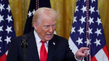 Trump is complaining about a portrait placed in the Colorado State Capitol, claiming it was "purposely distorted."