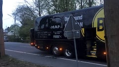 Explosión afecta bus del Dortmund previo a Champions