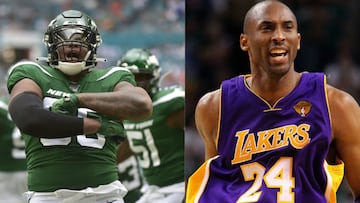 El tacle defensivo de los Jets, Quinnen Williams, encontr&oacute; en el legendario Kobe Bryant varios consejos para seguir triunfando en la vida. As&iacute; lo revela.