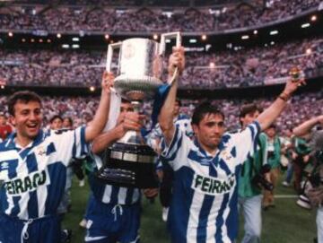 Deportivo de la Coruña campeón de 1995.