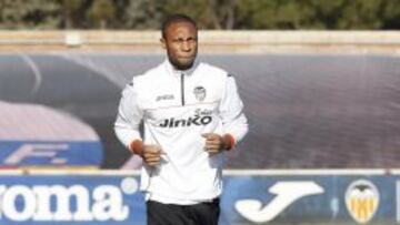 Keita ya entren&oacute; con el Valencia.