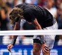 A Zverev le gritan una frase de Hitler en pleno partido y pasa esto