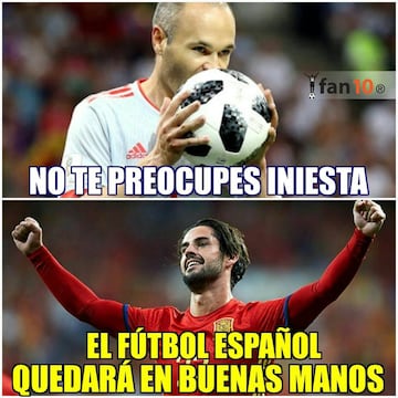 Los memes del empate entre España y Marruecos