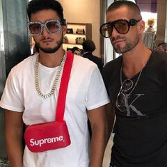 Omar Montes reaparece con un collar de 100.000 euros y un reloj de diamantes