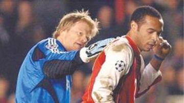 <b>GOL Y LLANTO. </b>El tanto de Henry no acabó con el síndrome europeo.