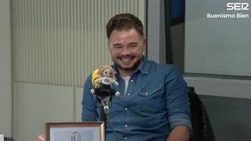 "?T¨² quieres 'perrear'? Vean la cara que puso Gabriel Rufi¨¢n