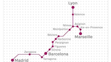 Billetes de AVE a Francia desde 9 euros: fechas, trayectos, trenes y cómo comprar en Renfe
