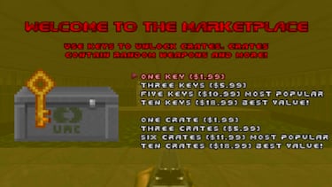 Un mod añade cajas de botín al Doom original