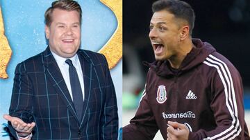 James Corden le da la bienvenida a Chicharito en LA Galaxy