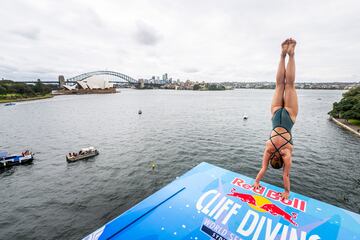 Las Red Bull Cliff Diving World Series
son un circuito internacional anual de competiciones de saltos de gran altura. Esta vez se está desarrollando en Sidney.