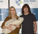 Carles Puyol hace socia del club a su hija recién nacida Manuela