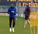 Dembélé comienza la fase final de su rehabilitación en el Barça
