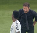 Simeone, a Vinicius: “Florentino te va a echar”