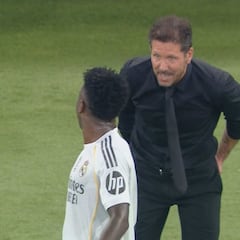 Simeone, a Vinicius: “Florentino te va a echar”