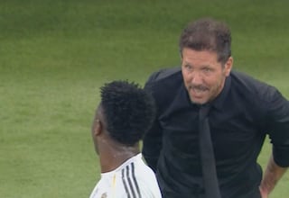 Simeone, a Vinicius: “Florentino te va a echar”